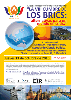 La VIII Cumbre de los BRICS:
alternativas para un mundo en crisis